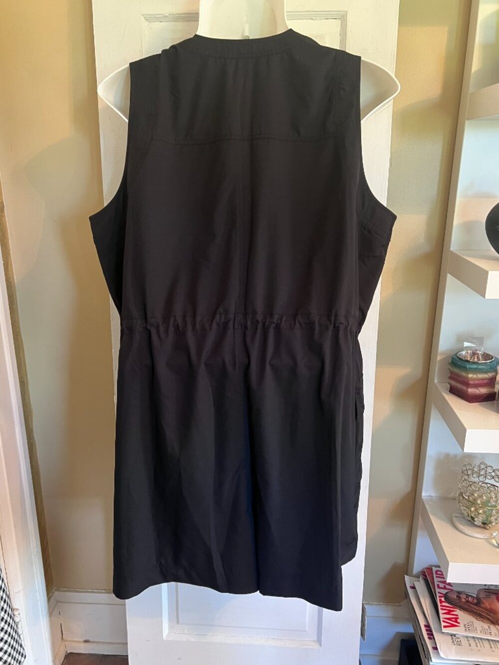 Old Navy Black StretchTech Utility Shorts Romper 3X - Picture 5 of 7